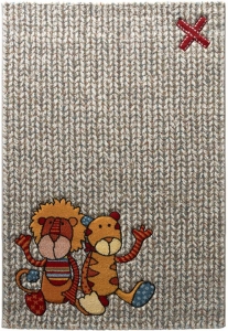 Dětský koberec Sigikid Lev a lvice červená - 80x150