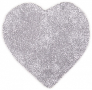 Dětské koberce Tom Tailor srdce šedá - 100x100
